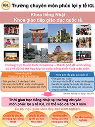 Khoa tiếng Nhật
Khoa giao tiếp giáo dục quốc tế