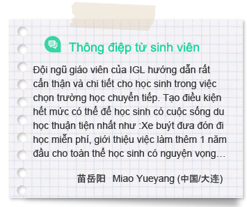 Thông điệp từ sinh viên